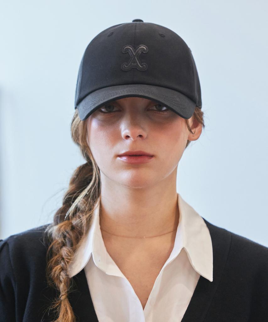Bajal Va Curved Patch Ball Cap Black