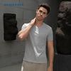SCHIESSER Men's Comfort Cotton V-Neck Short Sleeve Top 3-Pack
