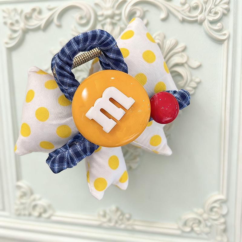 M Bean 3D Bow High Ponytail Hair Clip for Women's Fashion - Half-Up Bun Shark Hair Accessory