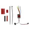 25A RC Brushed ESC Professional Brushed Electric Speed Controller for 1 16 1 18 RC Car Truck