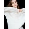 Sancai 2025 Spring Women's Loose Hollow Knit Sweater