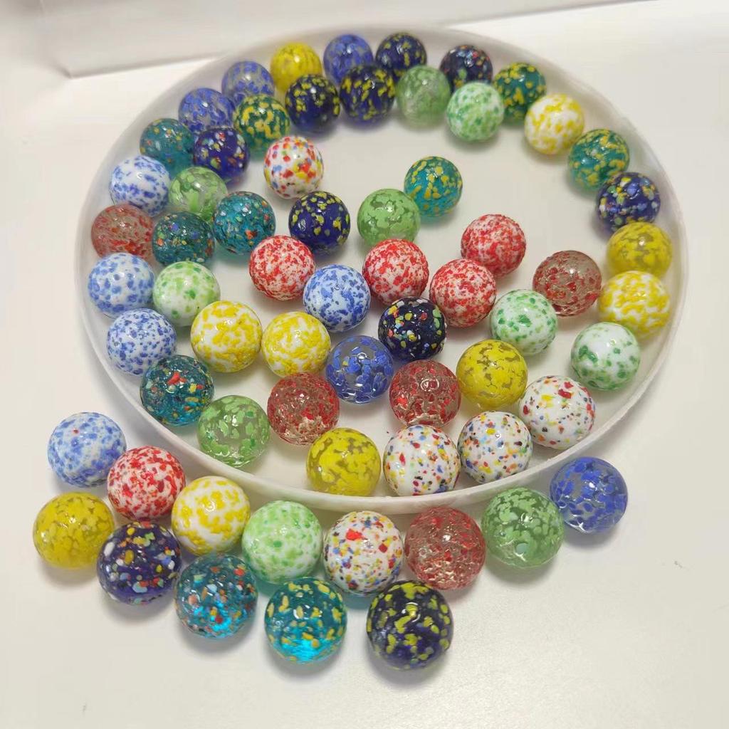 16mm Colorful Glass Beads for Children's Yo-yo Game Machine