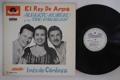 LP Record ALDERTO ROMERO - El Rey De Arpa LPPM1070PROMO POLYDOR Japan Latin Used