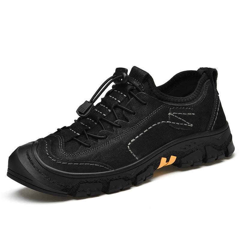 Satın alın Men Skid Resistant Hiking Shoes Fashion Mountain Boots