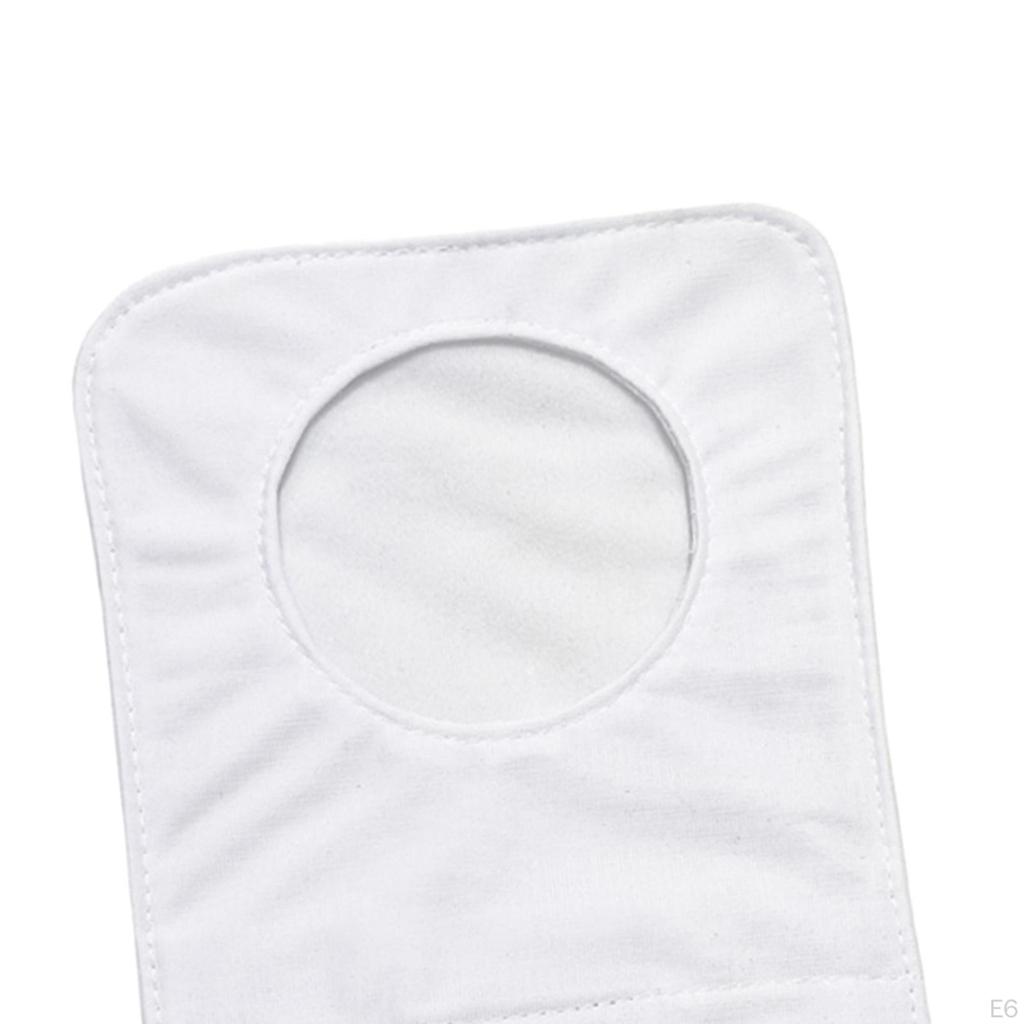 Convenient Ostomy Bag Cover Supplies with Round Opening Durable Lightweight