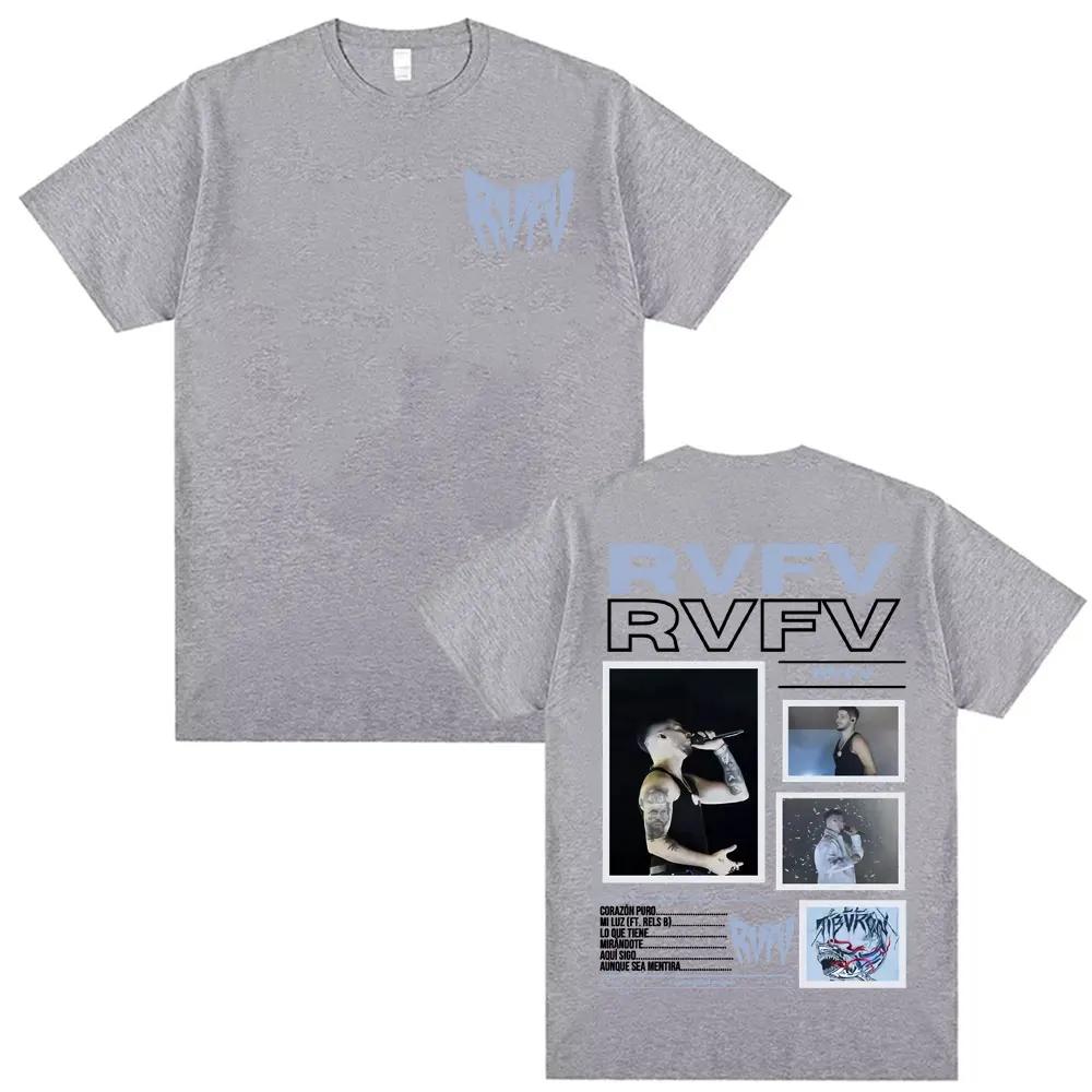 

Рэпер RVFV Eltiburón Tour 2025 Мерч Футболки Харадзюку Винтажная Футболка с коротким рукавом Мужская Женская Высокое качество Повседневная Свободная Футболка#Цвет XXXXXL чёрный