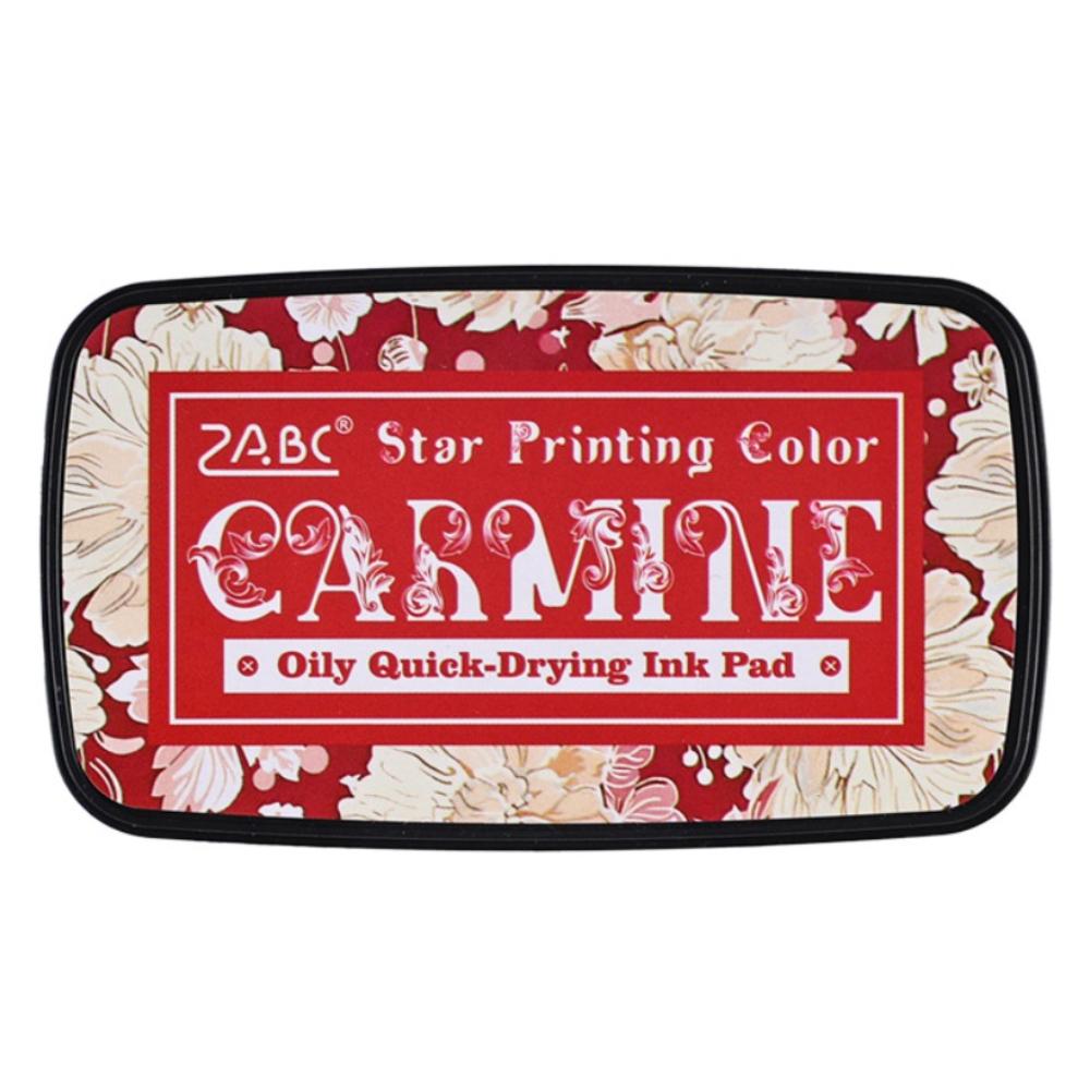 Portable Colorful Ink Pad Rectangular School Accessories Self Ink Stamp Easy To Use Inkpad for Planner Stamps Scrapbook