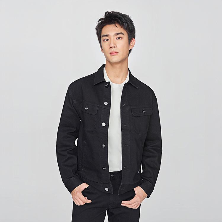 Lee Denim Jackets Men's Lapel Moderate Straight Fit LMT010800201494998L00
