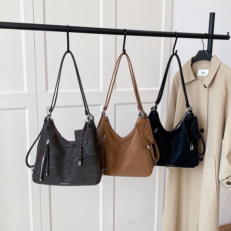 Large Capacity Tote Bag, Commuter Single-shoulder Underarm Crossbody Bag, Commuter Double-shoulder Bag
