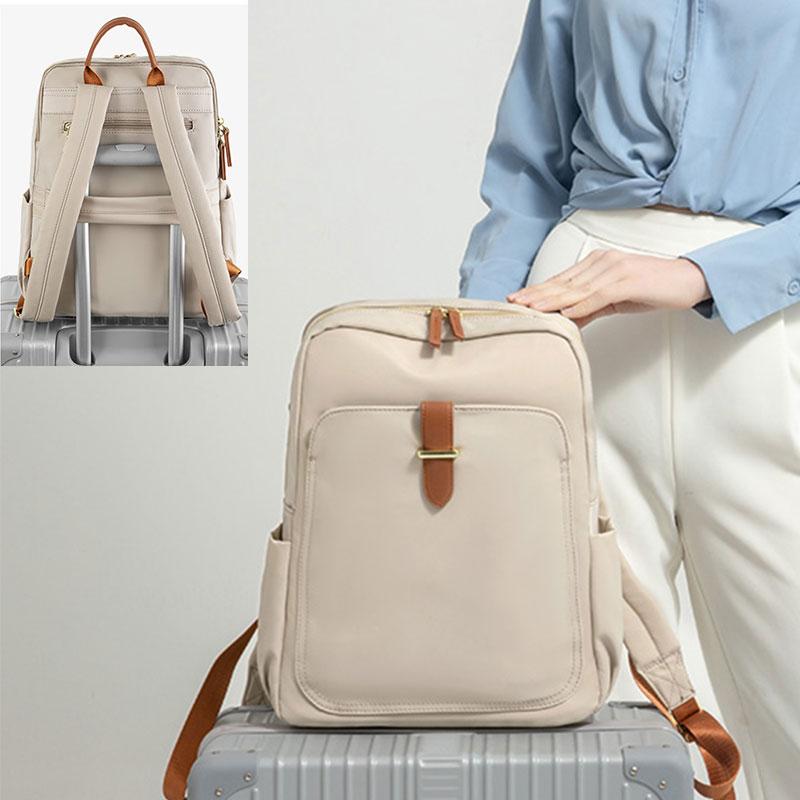 New Women's Backpack Luxury Versatile Oxford Cloth Student School Bag 15 inch Laptop Storage Bags High Quality Travel Backpacks