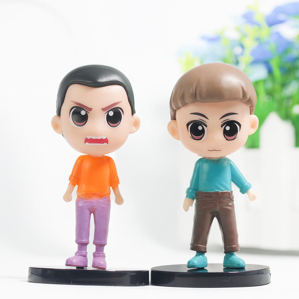 8Pcs/Set Anime Strangers Things Figure Eleven Dustin Barb Steve Demogorgon Action Figures Toys Pvc Model Doll Fans Gift