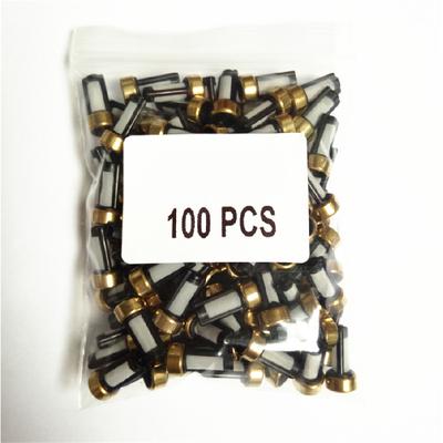 100 Pcs Universal Fuel Injector Micro Basket Filter For Asnu03C Injector Repair Kits