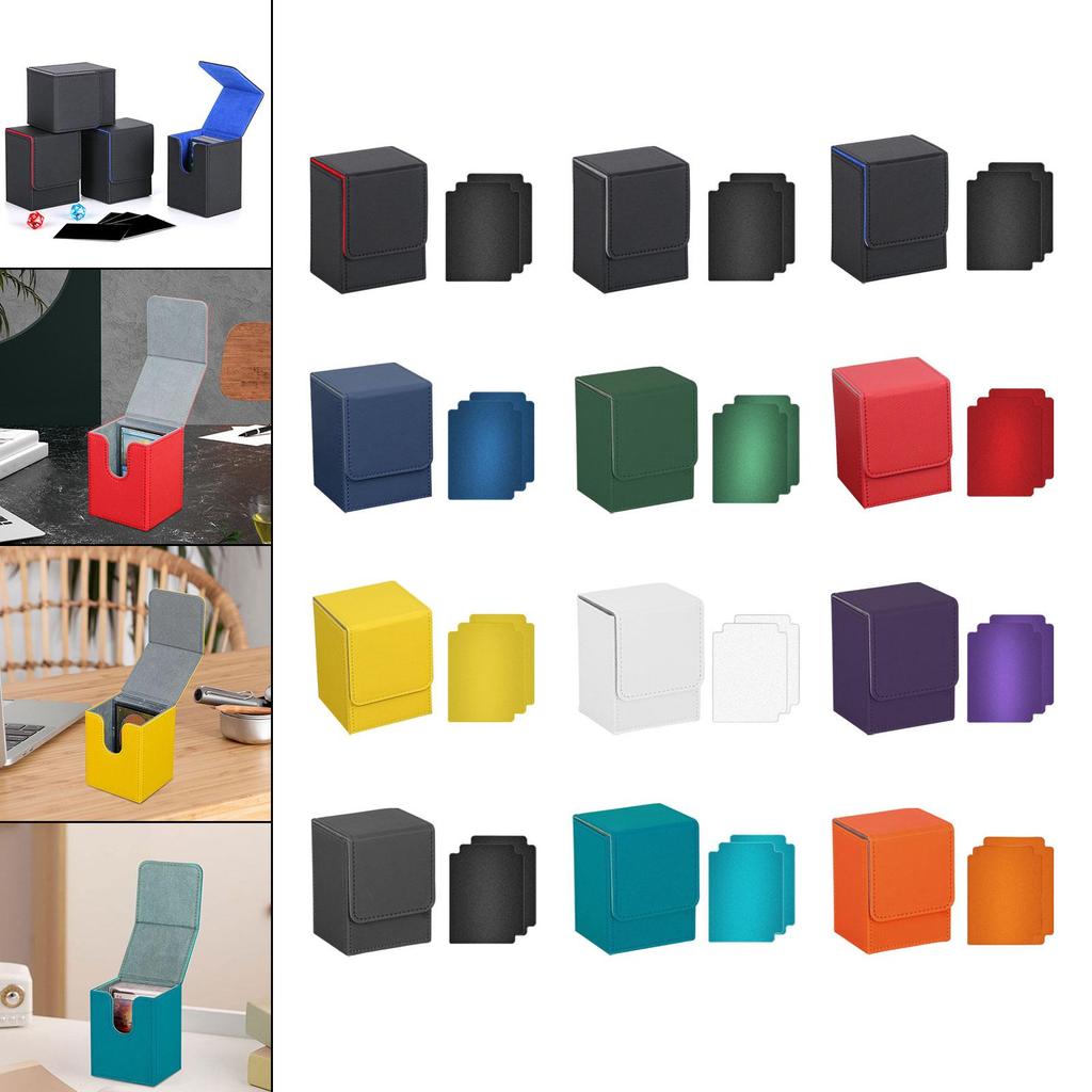Card Game Box, Game Card Storage Container for Trading Cards