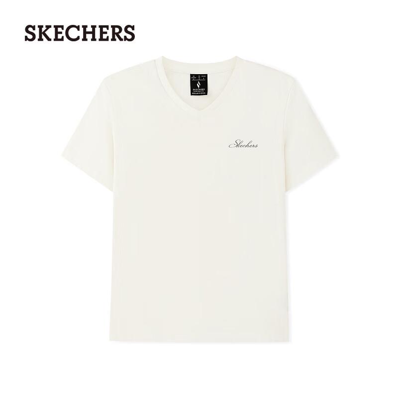 Skechers Women's Knitted Short-Sleeve T-Shirt