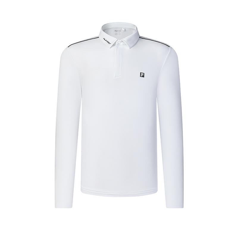 FILA Golf Polo Shirt Men s Jade White A11M445209FWT 185/104A/XXL