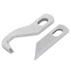 2Pcs Upper Lower Knives for Singer 14N654 Multifunctional Household Overlock Machine Serger
