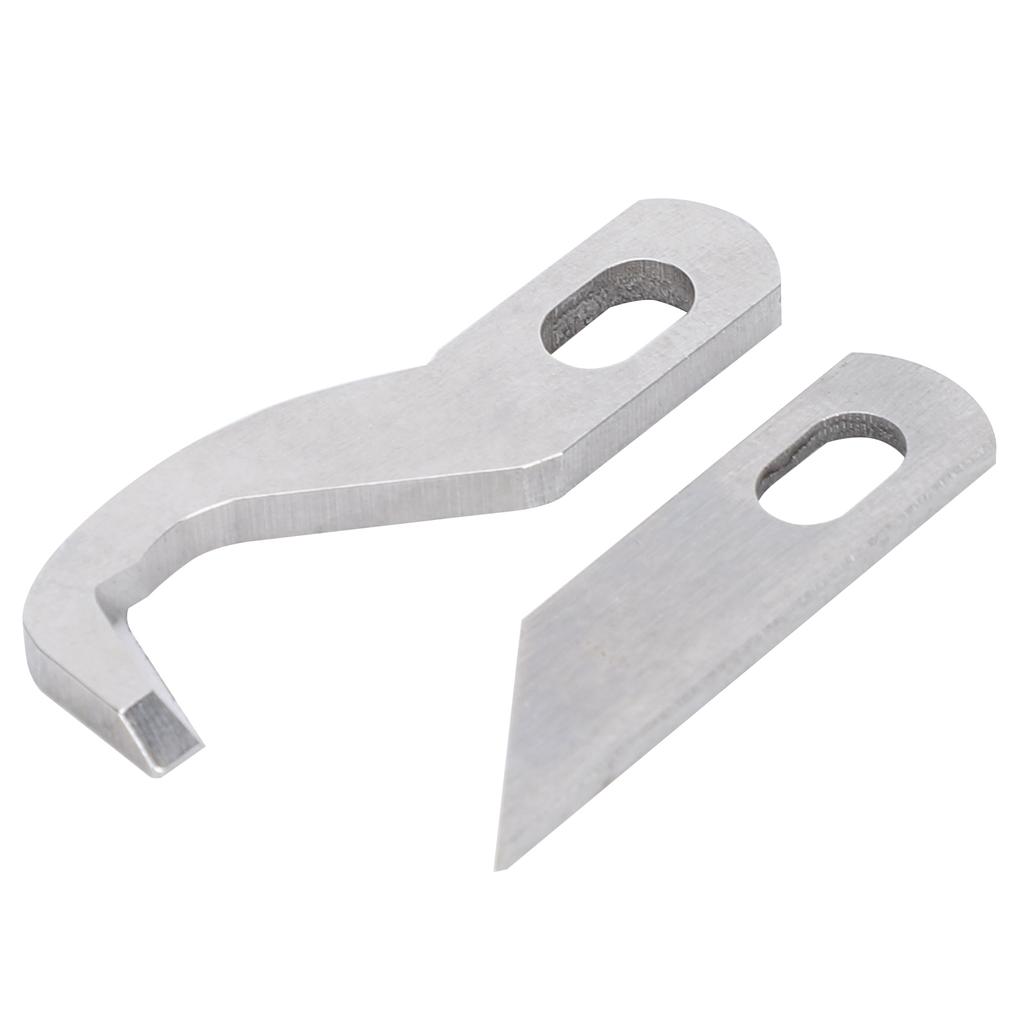 2Pcs Upper Lower Knives for Singer 14N654 Multifunctional Household Overlock Machine Serger