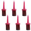 6 Pieces Golf Tees Low Resistance Golf Tees Plastic Long Ball Base Brush Support Tees Set for Long Distant Hit Training