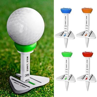 4ks golfových odpališť s vylepšenými prémiovými velkými hlavami s vysokou odolností nerozbitná výška nastavitelná přenosná golfová odpaliště příslušenství