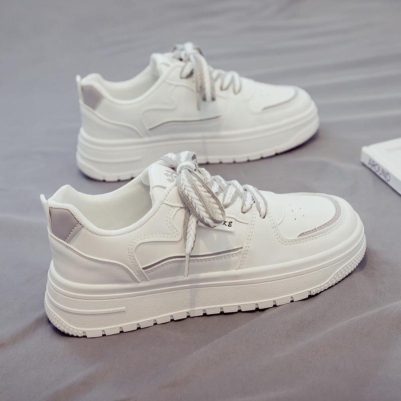 

Little white shoes women s mesh board shoes running casual 35