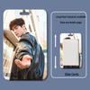 Cha Eun Woo Student ID and Badge Holder with Sliding Cover