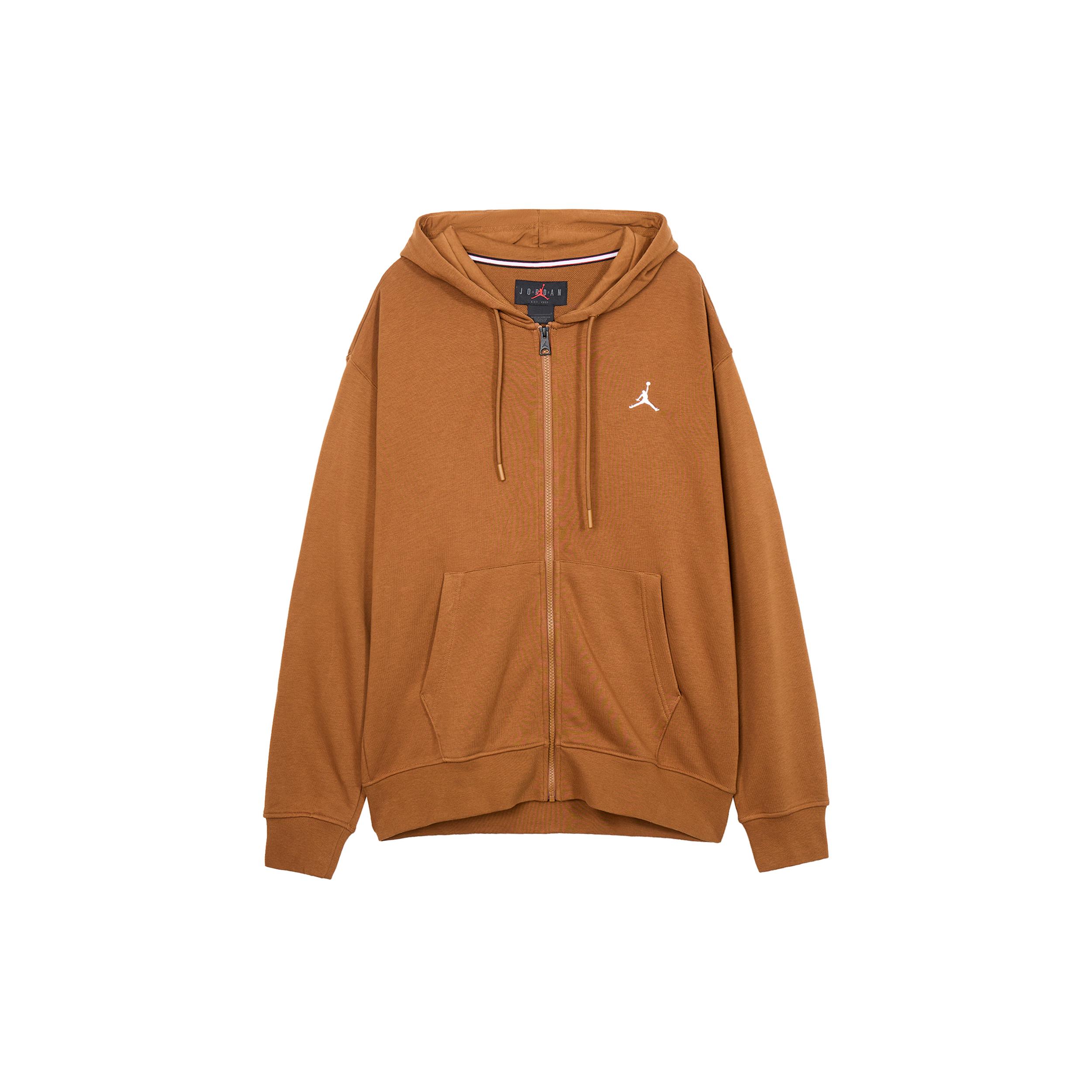 Jordan Jackets Men s Brown Hooded Moderate FQ1867-281 M