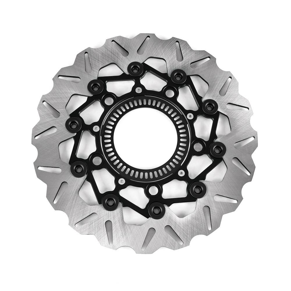 

Motorcycle front Brake Disc CNC Aluminum Alloy ABS Floating Disc Rotor Brake brake disc For Honda PCX160 2023-2025 267MM чёрный