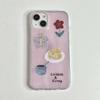 Imd Butterfly Ins Cute Cartoon Flower For Iphone 13 11 12 Promax 14 Pro Max Cheese Coffee Phone Case Lovely Back Cover Capa