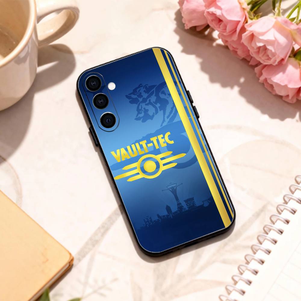 V-Vault B-Boy F-Fallout Phone Case For Samsung Galaxy A73,A72,A71,A70,A53,A52,A51,Others Soft Black Shell