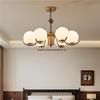 Modern Minimalist French Vintage Chandelier for Living Room, Bedroom, or Tea Room