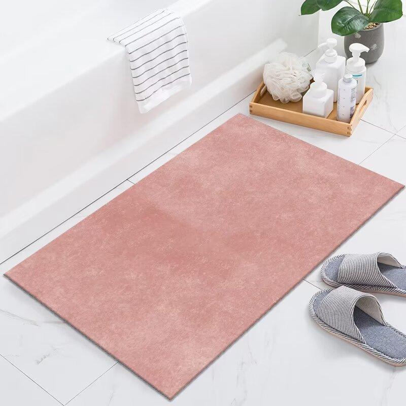 Bathroom floor mat, diatom mud, non-slip absorbent cushion, toilet, kitchen foot cushion, toilet door toilet carpet