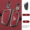 Zinc Alloy Leather Car Remote Key Cover Fob Case Protector Holder Shell For MAXUS G90 MPV MIFA 9 2022 Keychain Accessories