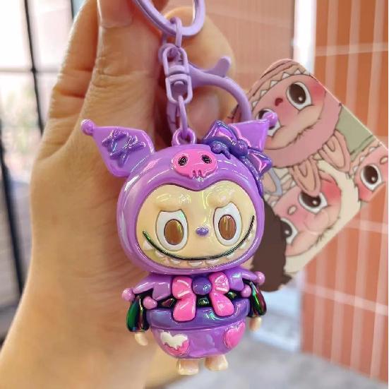 

Взрывоопасный Милый Гальванизированный Драпировочный Тканевый Брелок/настольное Украшение/маленький Подарок/парная Сумка/горячая Подвеска 6 cm фиолетовый