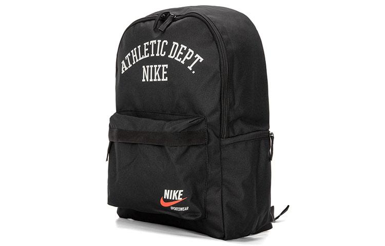 Тканевый рюкзак Nike Heritage Regular Унисекс Черный/Белый FD4316-010