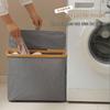 Versatile Dustproof Bathroom Storage Basket with Lid for Tissue and Sundries