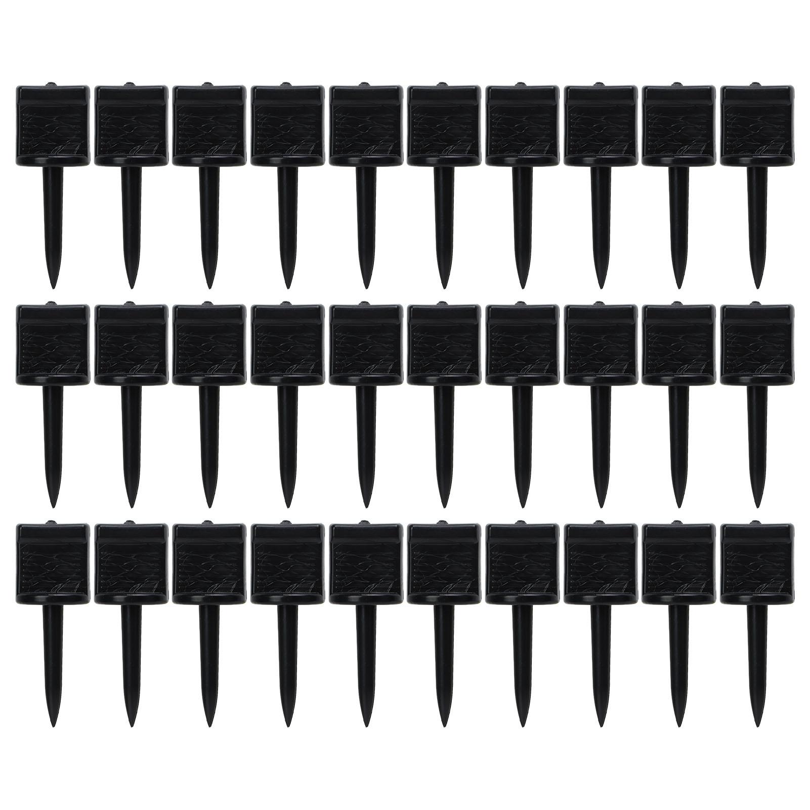 

30pcs Archery Target Nails Nylon Lengthening Reusable Target Paper Pins for Shooting Black