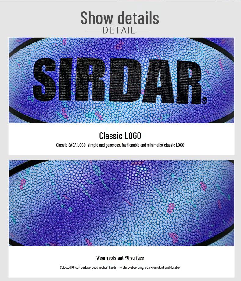Moisture-Wicking Size 7 Adult & Size 5 Kids Non-Slip Basketball for Training and Competition