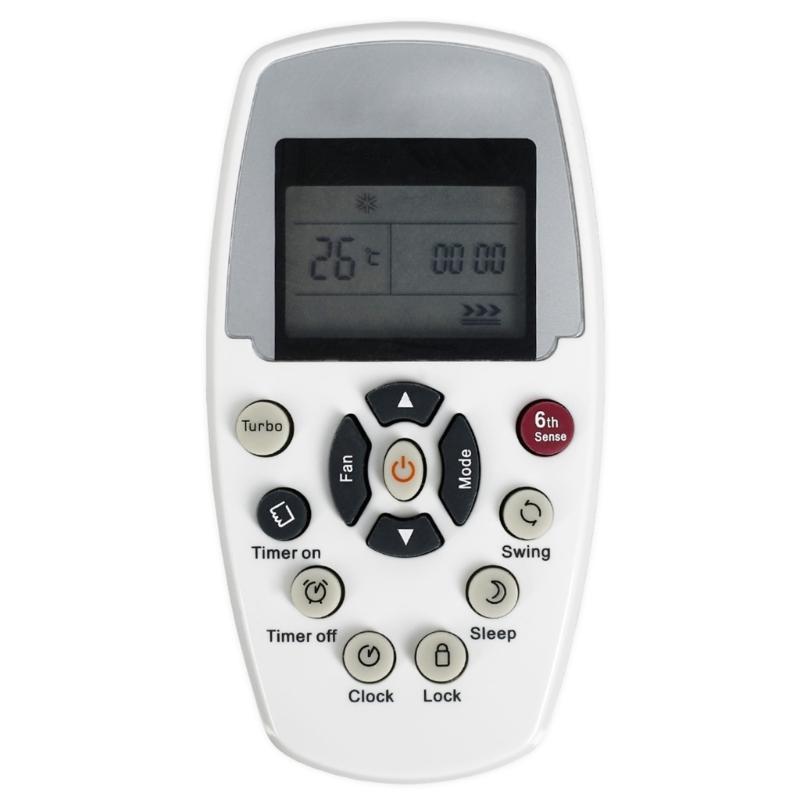 

A/C Remote Control Replacement Air Conditioner LCD Remote for Whirlpool DG11E5-05(wlp1) DG11E3-04 ASH-110C1 1