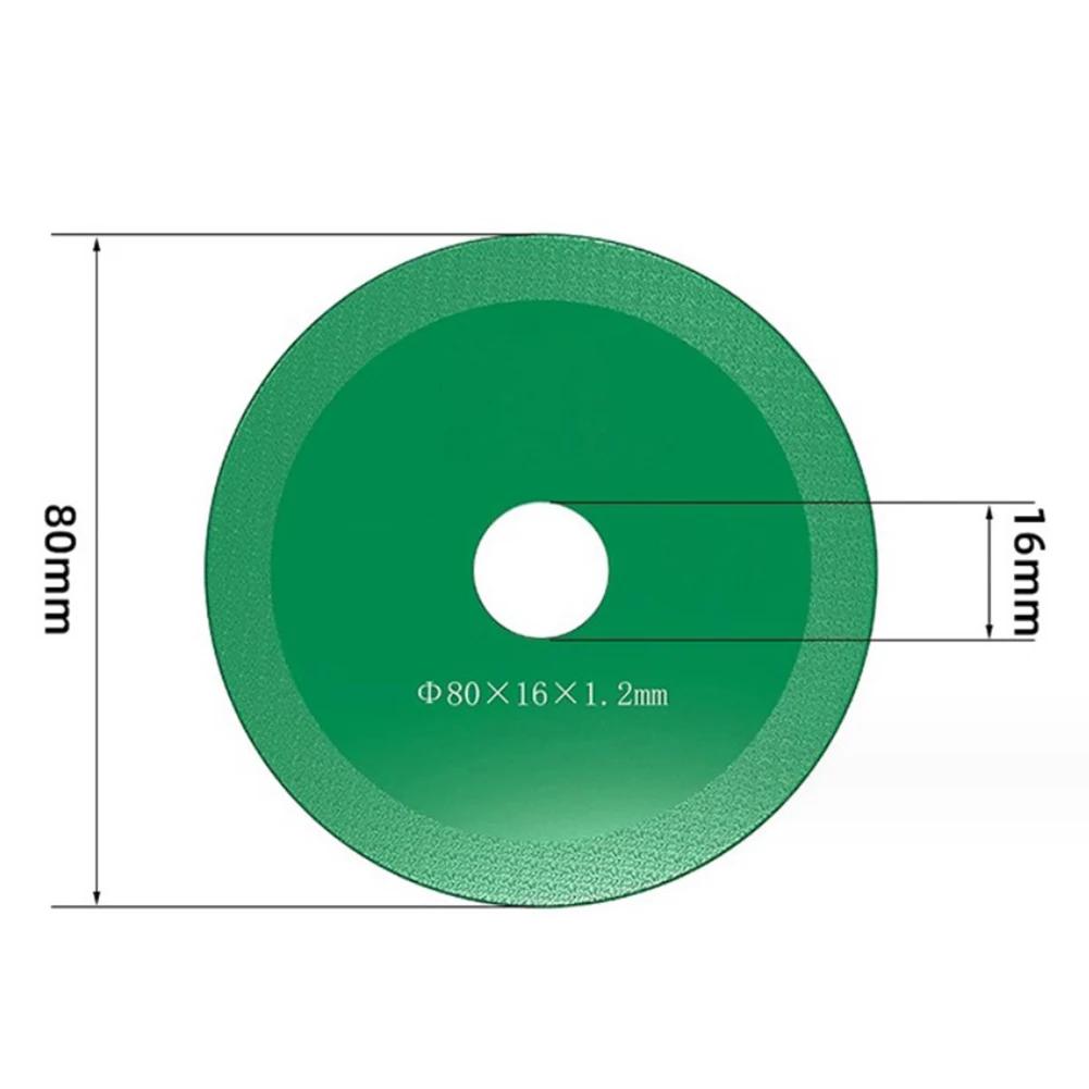For Angle Grinder Cutting Disc Cutting Blade Cutting Disk Cutting Disc 70mm 50mm Green High Manganese Steel Wine Bottles