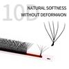 Goddess 10DW Shape Lashes 0.05mm  Double 5DW Eyelash Extensions 5D Premade Volume Fans Natural Soft False Eyelashes for Makeup