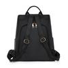Retro Anti-Theft Backpack Soft Leather Women's Commuter Lightweight Travel Schoolbag