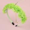 Fashion Chiffon Flower Headbands Plastic Teeth Hairbands Baby Girls Headbands Children Kids Floral Hairband Hair Accessories Set