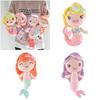 Soft And Cuddly Mermaid Princess Plush Toy With Long Hair For Girls