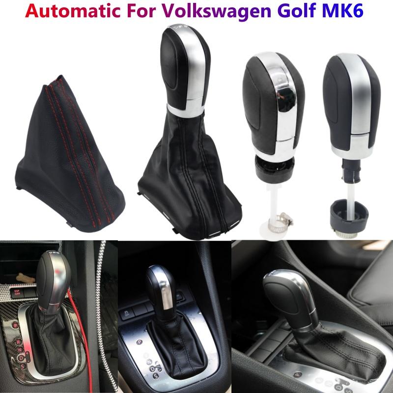 For VOLKSWAGEN VW Golf 6 MK6 DSG Car Accessories Automatic Car Styling Gear Shift Knob Gear Box Gaitor Boot Cover