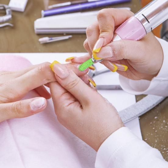 1 Box Professional Nail Grinding Rings Thickened Portable Easy Carry Widely Use Nail Drill Bits Manicure Tool