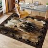 1pc Bear,Forest,Tracks Office Carpet Soft Polyester Entrance Carpet Washable Non slip Machine Washab