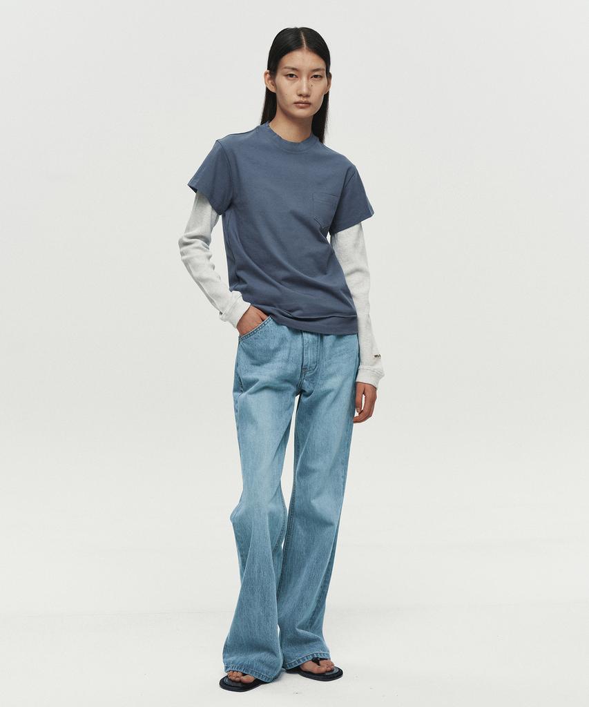 Hoite Core Layer Waffle Tee (Blue)