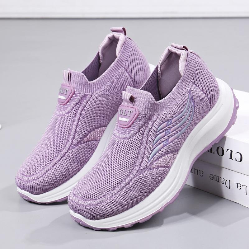 Mode 2024 Frühling und Herbst Neue Mesh Atmungsaktive Schuhe für Männer und Frauen, Bequem, Freizeit, Sport, Laufen Einzelschuhe, One Step