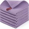 High Absorbency Quick-Dry Waffle Cotton Kitchen Towels