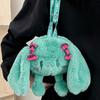 Cartoon Hatsune Miku Two-dimensional Doll Plush Bag Cute Hatsune Anime Peripheral  Soft Shoulder Bag Children's Christmas Gifts
